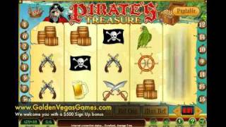 Pirate's Treasure | Play Free Slots Games Online  www.GoldenVegasGames.com screenshot 5