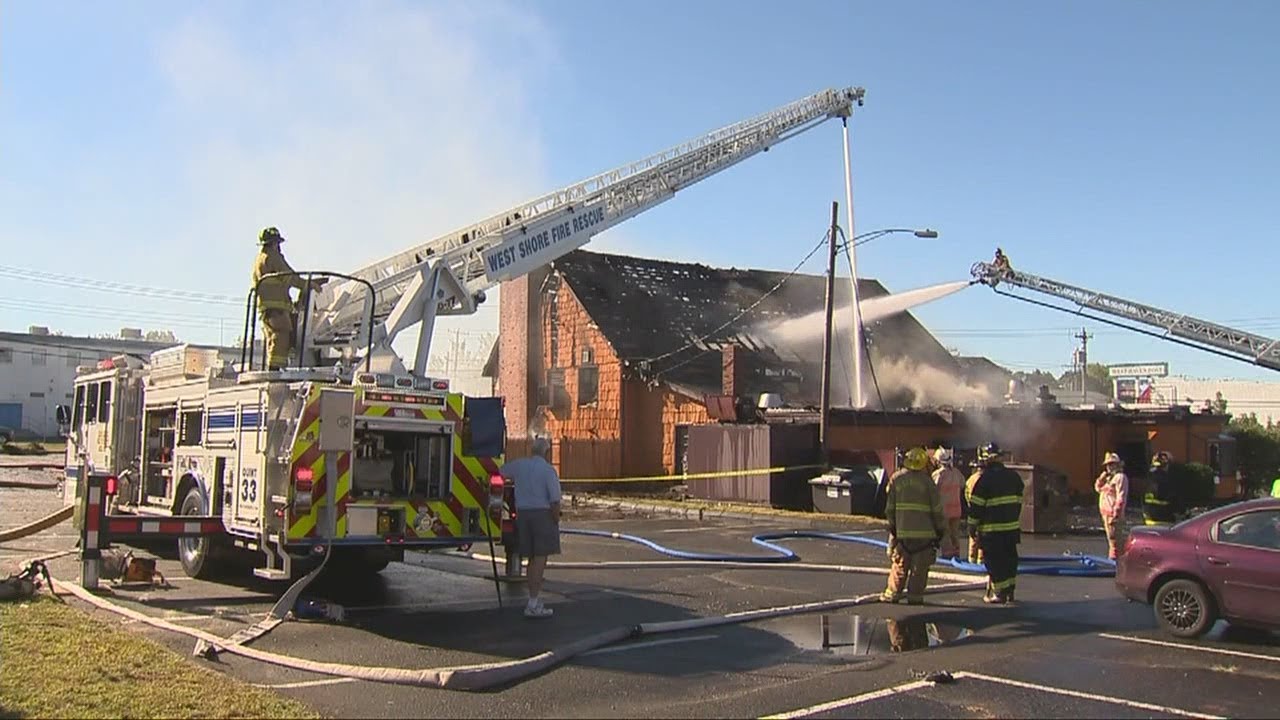 West Haven restaurant destroyed in fire - YouTube