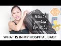 What is in my hospital bag FOR BABY? | What I PACKED for baby sa panganganak