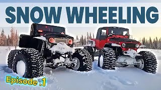 You won't BELIEVE what these huge Snow Trucks can DO!