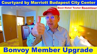Courtyard by Marriott Budapest City Center (Review & Tour of Room) Hotel Inspector #hotelinspector