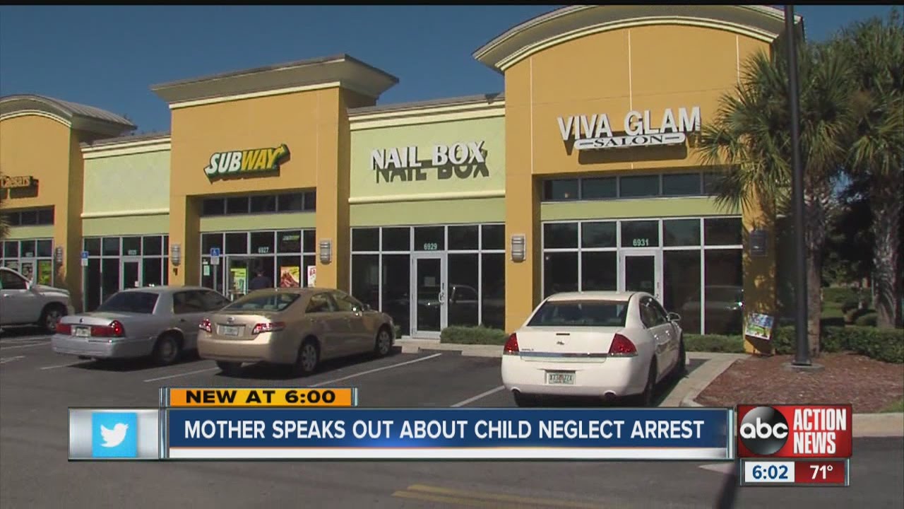 Mother accused of leaving 3 kids in car while she went inside a nail ...