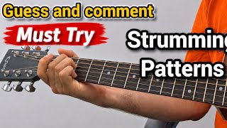Must Try Guitar Strumming patterns 🎸