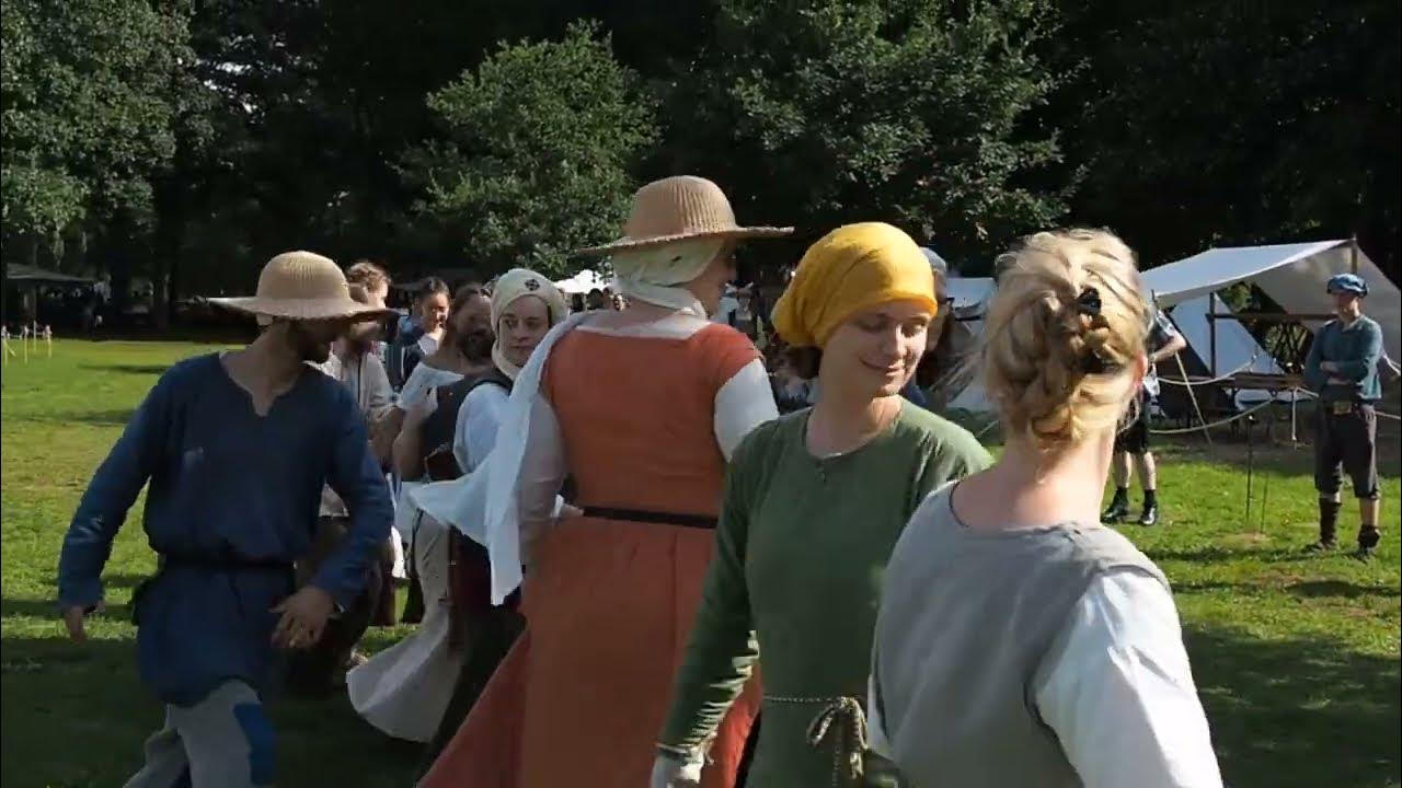 Mittelalterlicher Markttanz Anno 1238 Planwiese zu Telgte 13.08.