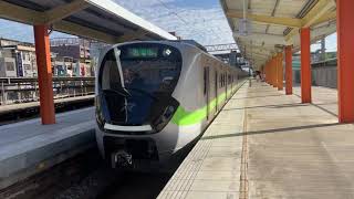 1129次EMU900型區間車往北湖離開內壢站