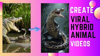 Create Viral Hybrid Animal Videos with AI: Unlock the Secret to Going Viral! screenshot 4