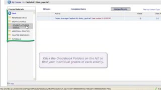 MyLanguageLabs Student: Viewing Grades