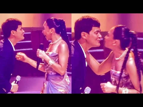 THE ASHMATT KISS! Sobrang CUTE!! Ang TAMIS ng MAG-ASAWA!! TILIAN ang BUONG ARANETA! Haha!