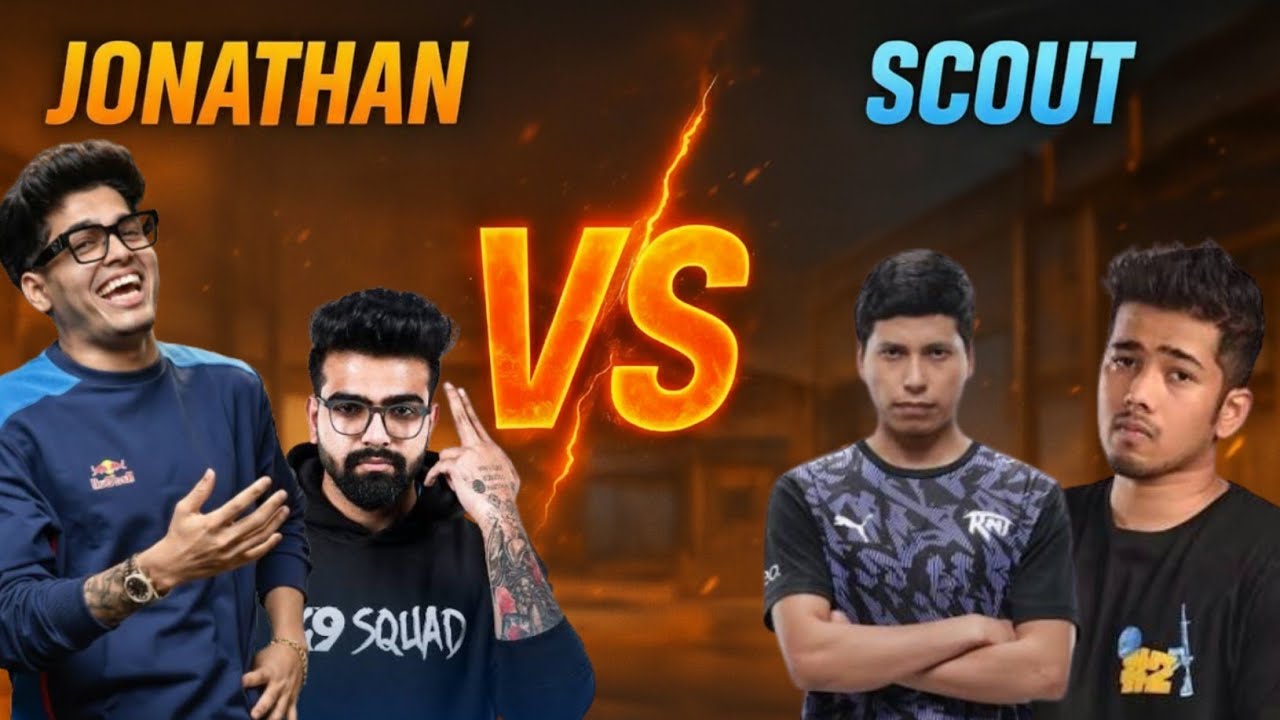The Fight That Broke BGMI! Jonathan vs Scout 2v2 TDM 🔥 | Who Is The ...