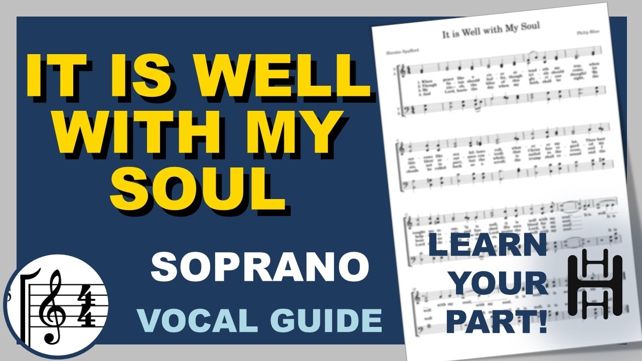It is Well with My Soul Soprano C Major