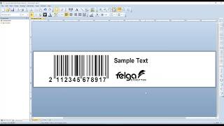 Instructions: First Stick in Label with Bartender - TSC MB240T