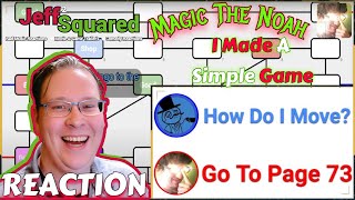 I Made A Simple Game︱REACTION (Magic The Noah)