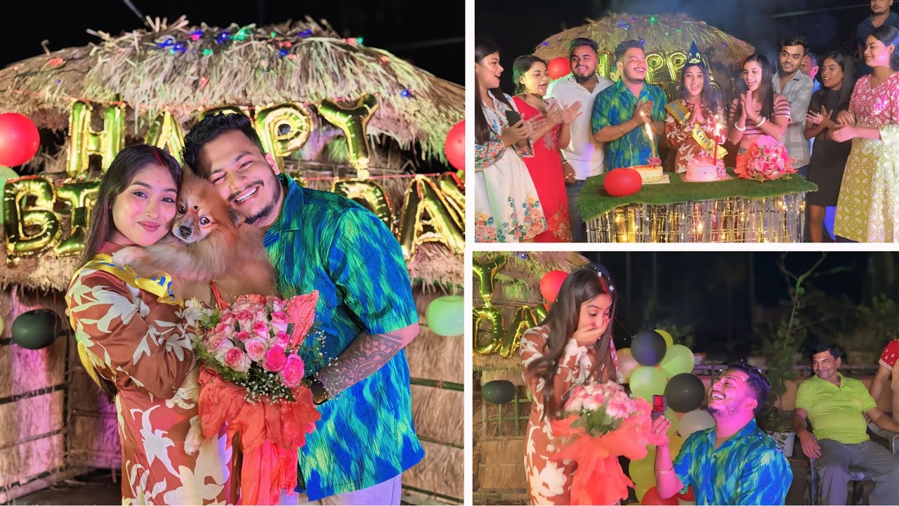 বিয়ের পরে প্রিয়স্মিতার প্রথম জন্মদিনে diamond 💍 দিয়ে সারপ্রাইজ দিলাম 😍 || lovesin vlog