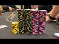 WINNING PILES! $12,000+ POT WITH A FULL HOUSE | Poker Vlog #459