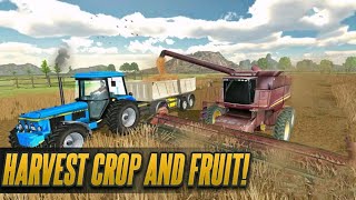 Farm simulator 21 pro; tractor farming game 3d- Android game play  . screenshot 5