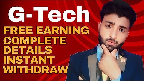 Gtech Free Earning App || Soon Withdraw ||Gtech Network Airdrop Mining App | Gtech Coin New Update