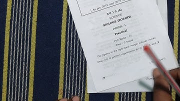 CHSE BIOLOGY (BOTANY) PRACTICAL QUESTION PAPER 2020, 2019,2018 ||+2 2nd year science  odia BOTANY.