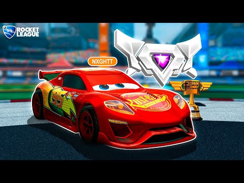 Relâmpago McQueen Acelera para o Rocket League com um Toque de