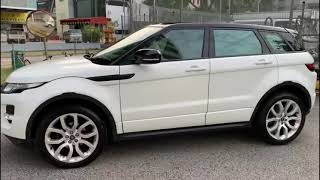 2013 Range Rover evoque panoramic roof