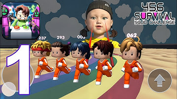 Survival Game: 456 Challenge - All Season 1,2,3 - Gameplay Walkthrough Part 1 (Android, iOS)