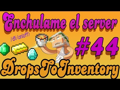 Minecraft Plugin Tutorial: DropsToInventory