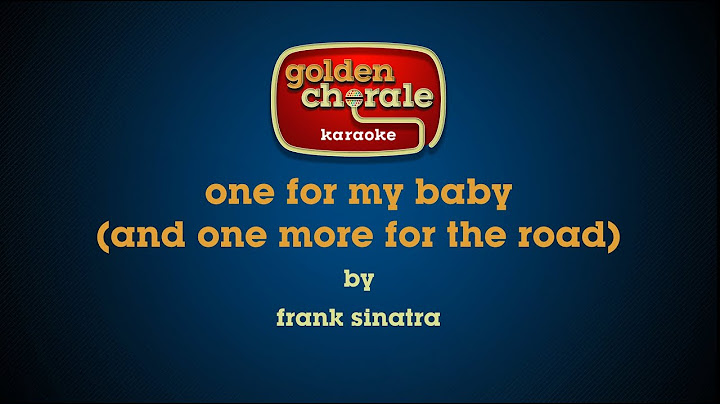 One for My Baby Instrumental version - Instrumental performance video thumbnail