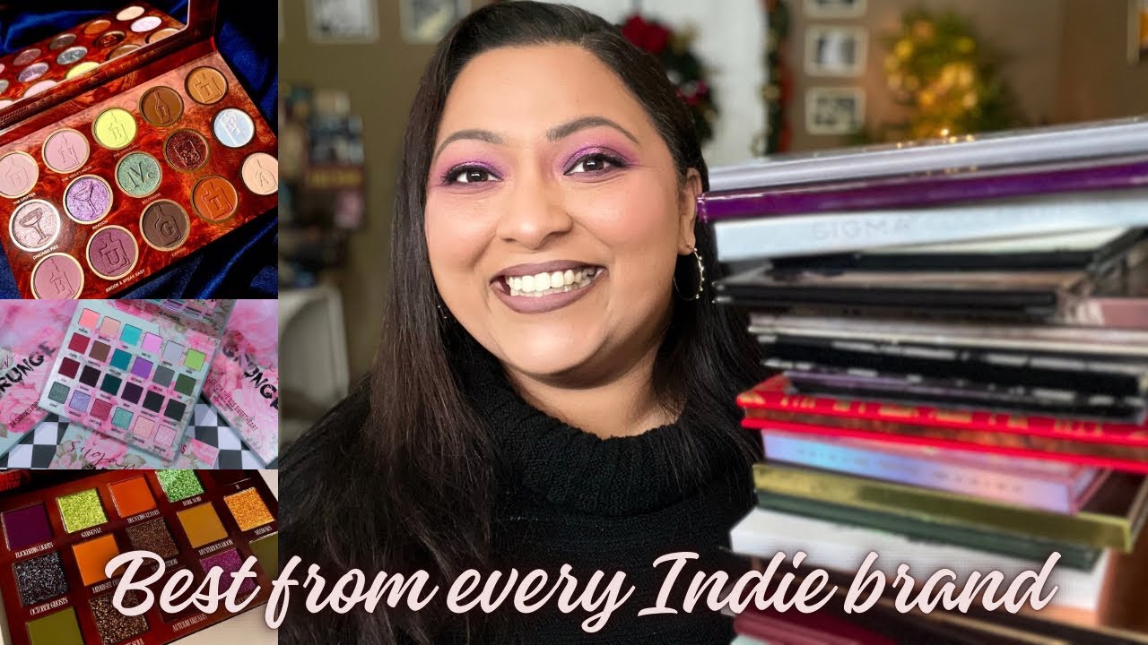 BEST EYESHADOW PALETTES FROM EVERY INDIE BRAND | SMITHY SONY