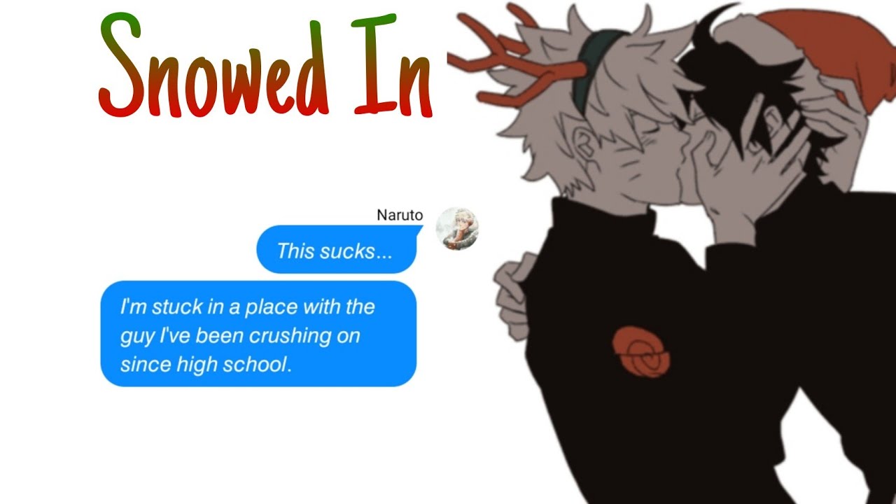 A Sasunaru Christmas Oneshot: Snowed In