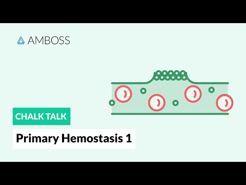 Primary Hemostasis - Part 1: Platelet Adhesion