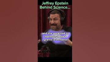Uncovering the Shocking Truth About Scientists and Jeffrey Epstein #shorts #huberman #jre