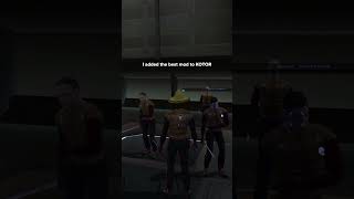 I added the most essential mod to Star Wars KOTOR #kotor #starwars #knightsoftheoldrepublic