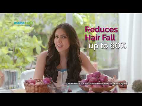 Mamaearth Onion Shampoo | Reduces Hair Fall Upto 60% In 4 Weeks*