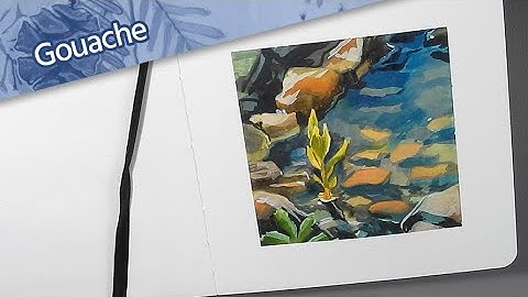 Gouache Timelapse // Painting the Water