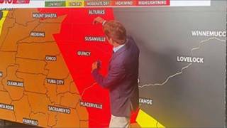Lightning driven fire potential