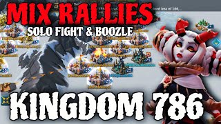 Lords Mobile| 🌏KINGDOM 786 - MIX RALLIES, SOLO FIGHT AND BOOZLE ON 2B MIGHT PLAYER!