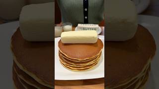 Hotcakes with big butter #たもグルメ #japanesefood