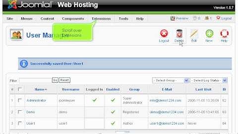 How to enable email notifications for Joomla users - Joomla Tutorials