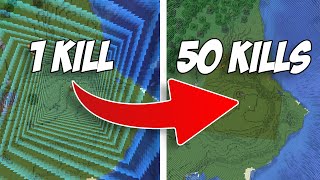 Minecraft, But Border Expands On Every Kill