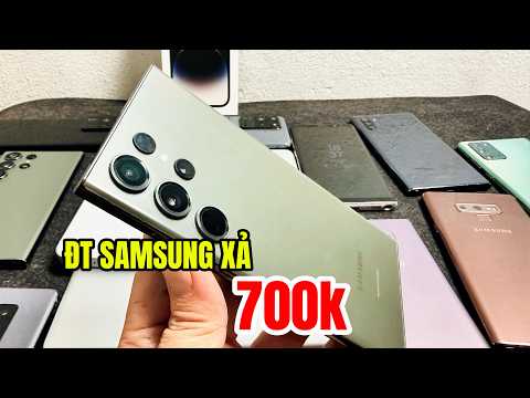 ĐT CHÍNH HANG SAMSUNG 700K l S23 ULTRA, IPHONE 15 PRM, S20 ULTRA, NOTE 8 #smart phone