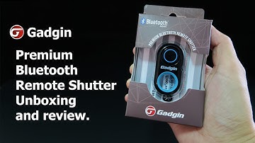 Gadgin Premium Bluetooth Remote Shutter Unboxing and review.