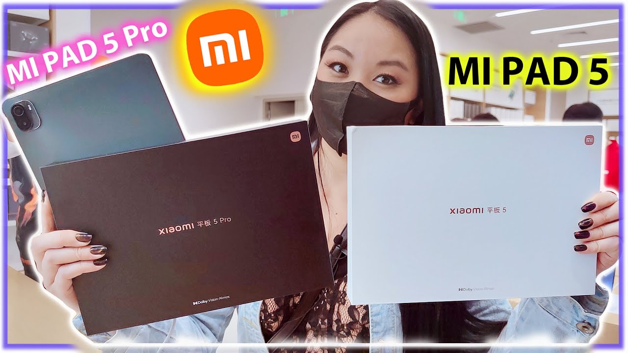 Xiaomi Mi Pad 5 and Mi pad 5 Pro UNBOX COMPARISON 