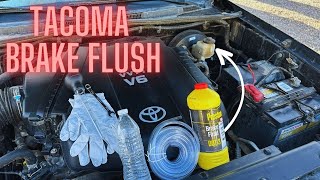 How To Flush Old Brake Fluid | 2nd Gen Toyota Tacoma Brake Fluid Flush!