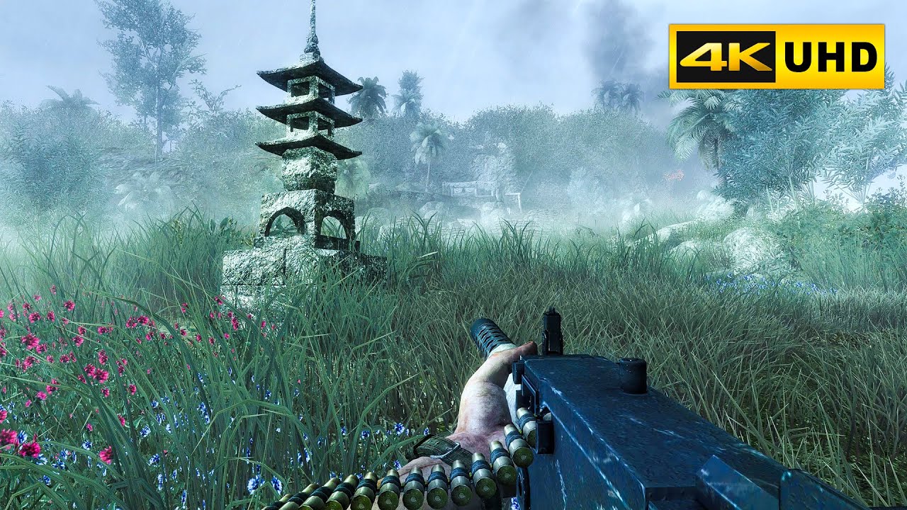 Wana Ridge Okinawa 1945 Ultra High Graphics Gameplay [4K 60FPS UHD