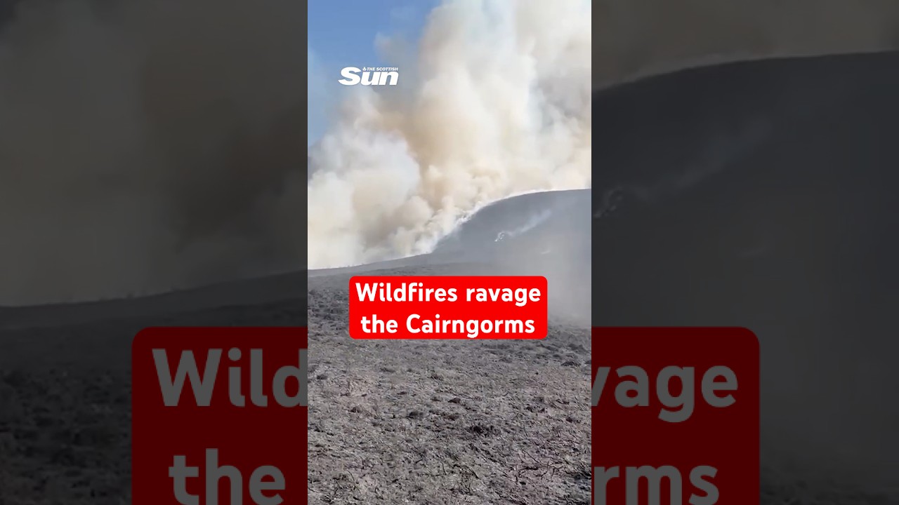 Dozens of Scots evacuated from homes as raging wildfire spreads across Highlands
