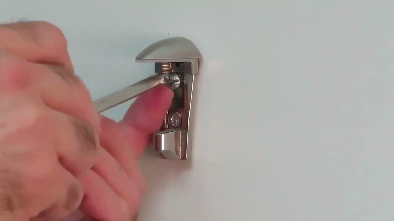 single acrylic shelf assembly instruction by cns frame displays