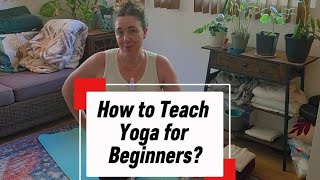 20 Min Beginner Yoga Flow | Basic Poses &amp; Vinyasa Warm Up #yoga #mom #tutorial #energy 