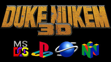 Duke Nukem 3D - DOS vs PS1 vs Saturn vs N64
