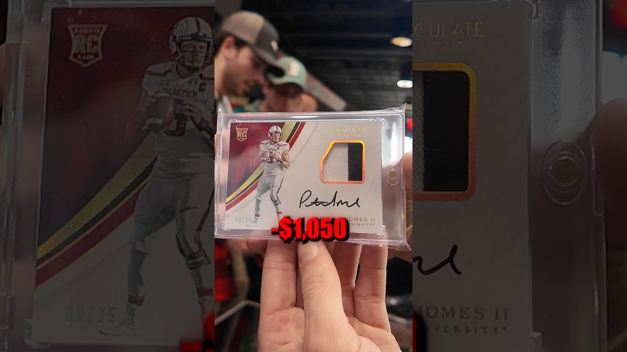 BIG TRADE FOR MAHOMES ROOKIE PATCH AUTO 🔥 