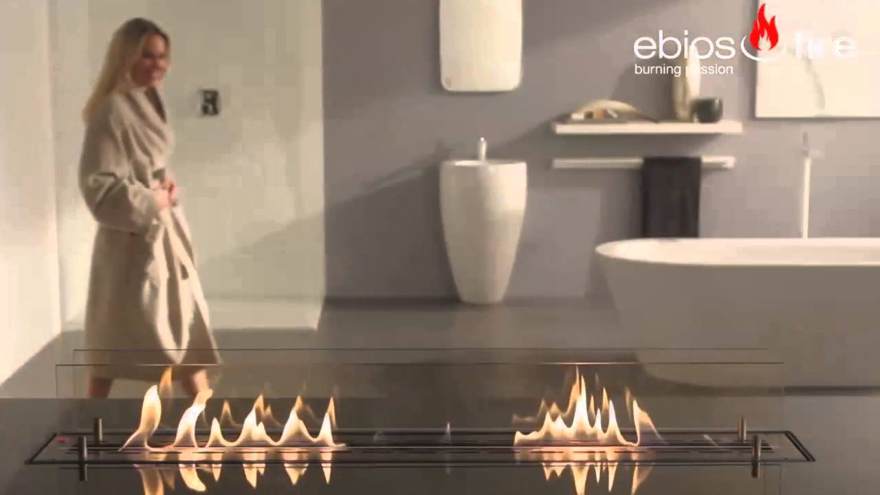 Bio Ethanolofen ebios fire - einfach per Fernbedieung einschalten