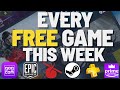 Full list of all free games to enjoy this week + My encounter with the Police